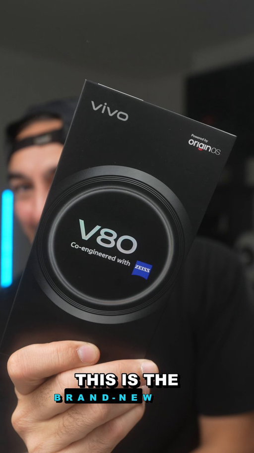 Here's a quick unboxing of the new @vivo_uk Vivo V80! 
🔋👀 A massive 7,200mAh BlueVolt battery inside a 
 📸 ZEISS Optics on lock: 50MP main (Sony LYTIA 700V) + 50MP ZEISS Night Telephoto (IMX882, up to 100x zoom) + 50MP selfie cam 
🎬 4K 60fps & 4K Cinematic video profiles built right in 
⚡ 7,200mAh + 90W FlashCharge (50% in 30 mins) 📱 144Hz 1.5K OLED display hitting up to 5,000 nits peak 🛡️ Up to 6 years of security updates  

@Vivo_GLOBAL  is bringing proper flagship-tier portrait hardware down into the V-series again.  What do you reckon...would you trade a couple extra grams for a 7,200mAh tank, or do you prefer ultra-slim above everything else? Drop your thoughts below! 👇  #vivoV80 #vivo #SmartphonePhotography #ZEISS
