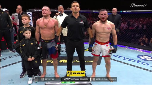 AND STILLLLLL

PETR YAN REMAINS THE BANTAMWEIGHT CHAMPION

[ #UFC333 | LIVE on @paramountplus ] 