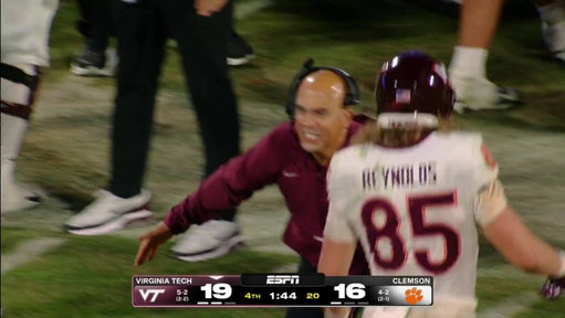 BEST TE IN THE COUNTRY 🐐 

Go show Luke some love👇
https://nil.store/virginia-tech/vtech-luke-reynolds-85 