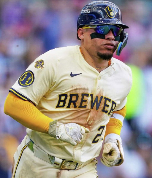 NEW: William Contreras is the favorite to win World Series MVP, via Kalshi:

36% — William Contreras
18% — Aaron Ashby
16% — Jackson Chourio
5.4% — Sal Frelick
3.6% — Junior Caminero
3.5% — Jacob Misiorowski
3.2% — Jonathan Aranda
2.9% — Jake Bauers
2.1% — Freddy Peralta 