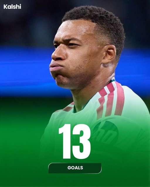 🚨| Kylian Mbappe has now scored 13 goals against Barcelona. 
