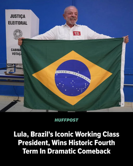 Brazilian President Luiz Inacio Lula da Silva won an unprecedented fourth term on Sunday, the country’s electoral court said. 