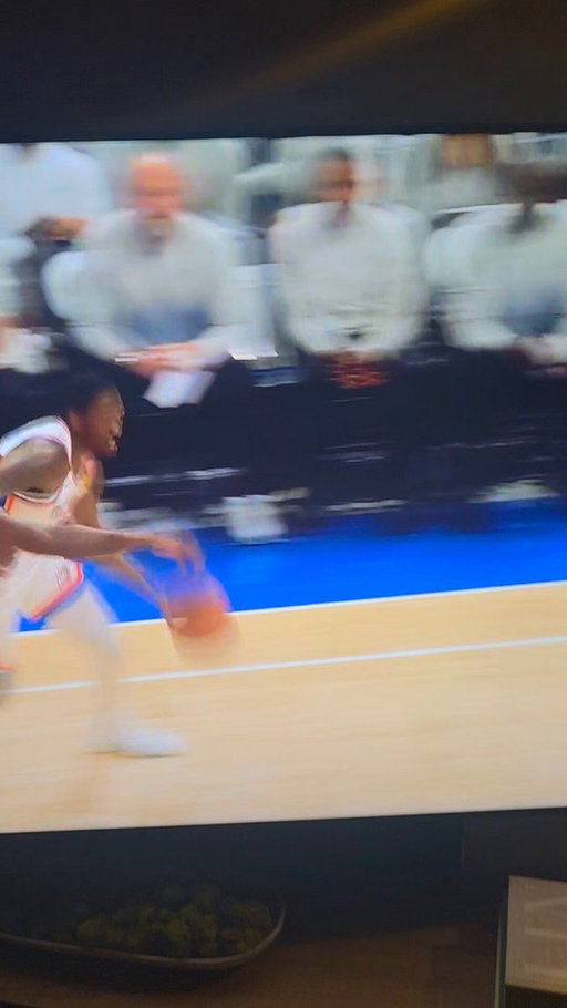 Here’s a look at Jalen Williams’s reaction after the ankle injury ☹️

So sad to see.

(Via @farmercarryonly) 