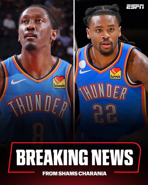 BREAKING: Oklahoma City's Jalen Williams has a dislocated left ankle and fractured fibula; Cason Wallace has a torn labrum in his left shoulder. Both will undergo surgery and be sidelined for several months -- most, if not the entire season. 