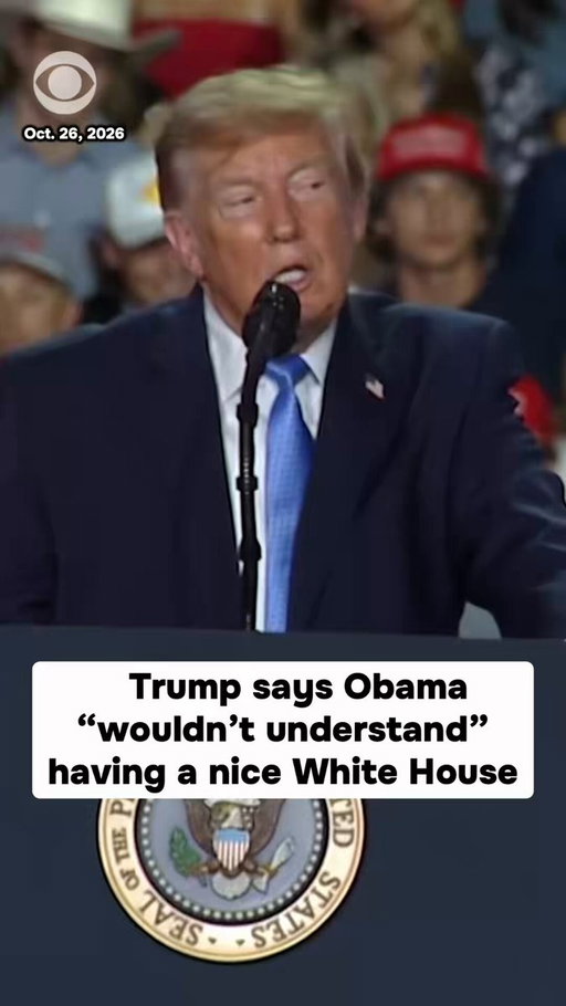 President Donald Trump defended renovations to the White House and his ballroom project during a campaign rally for Senator Cindy Hyde-Smith in Corinth, Mississippi, on Monday, after taking issue with former President Barack Obama’s criticism of his focus on the project. 