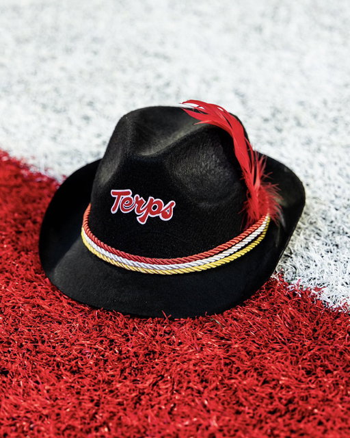 Top off your gameday look 🎩

The first 7,500 fans on Saturday will receive a Bavarian Alpine Hat for Oktoberfest in Terpsville! 