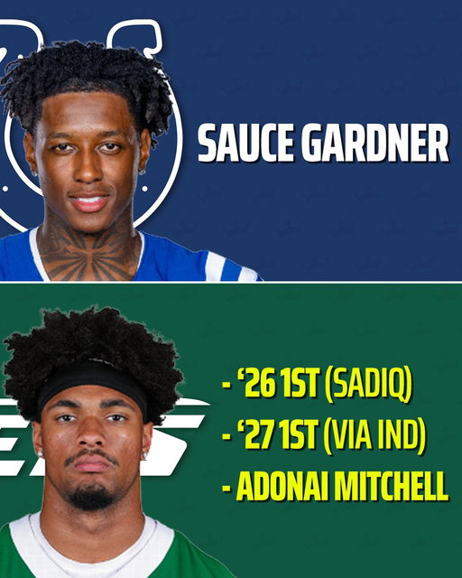 The Sauce Gardner trade looks even better for the Jets after the Colts traded Quenton Nelson...

... and more moves could be coming in Indy to make their 2027 1st even better 👀 