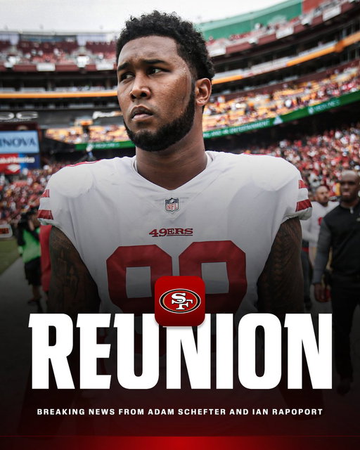 Breaking: The Colts are trading DeForest Buckner back to the 49ers where he started his career in 2016, sources tell @RapSheet and @AdamSchefter. 