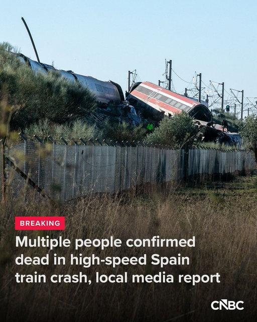 At least 10 people have been killed in a collision between two trains in the Spanish province of Toledo, it was reported on Wednesday.

The high-speed trains collided shortly before 9:15 a.m. local time (4:15 a.m. ET), when emergency services were deployed to the scene.

Read more: https://t.co/D9HmKGtQ5b