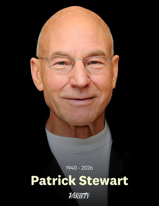 Patrick Stewart, who will be remembered most for his roles as Captain Jean-Luc Picard on “Star Trek: The Next Generation” and as Professor Charles Xavier in the “X-Men” films, has died at 86.

https://t.co/7VBS83S2To 