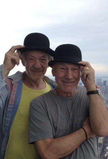 Sir Ian McKellen has made a statement on the tragic passing of Sir Patrick Stewart.

“He wore his heart on his sleeve, which made him a man to rely on, to admire and in my case, love.” 