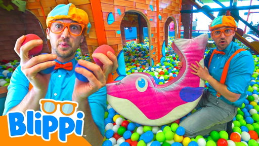 Blippi Explores A GIANT Ball Pit | Blippi and Meekah Best Friend Adventures | Educational Videos