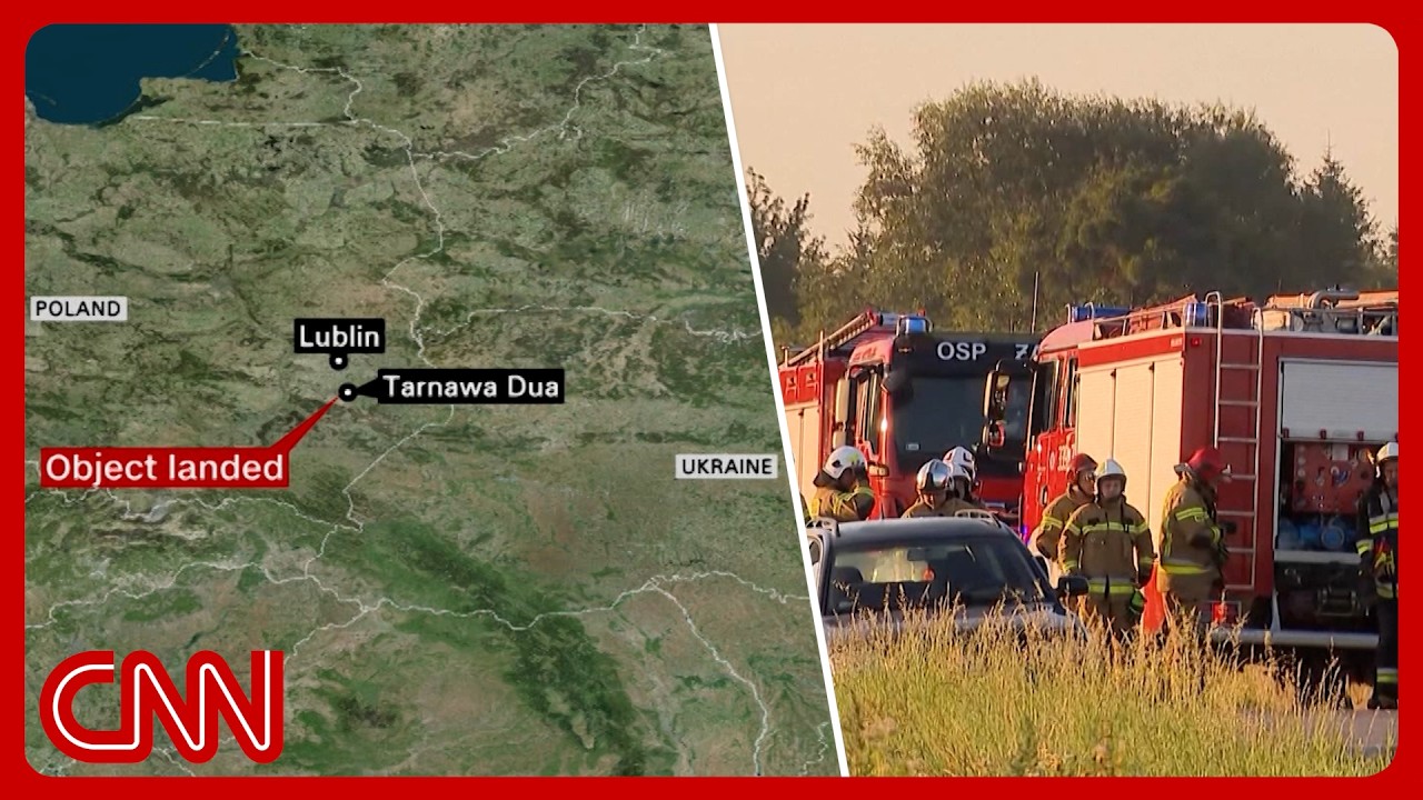 Poland struck by missile during Russian barrage on Ukraine
