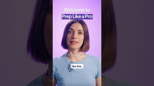 Welcome to Prep Like a Pro 🎓