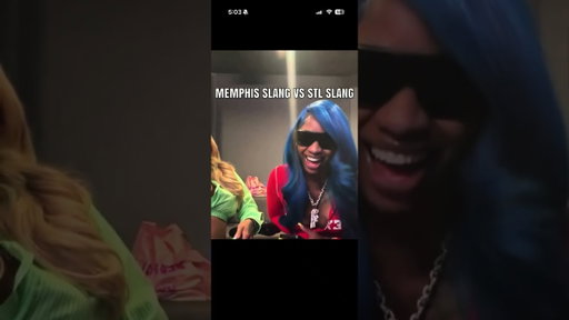 Memphis rapper Glorilla explains what Slicing is to Sexyredd  #memphis #slicing #poolparty