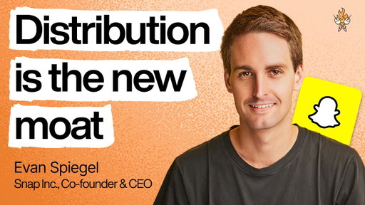 How to win when software is not a moat | Evan Spiegel (Snapchat CEO)