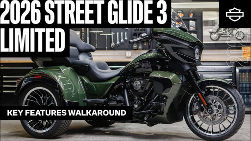 2026 Harley-Davidson Street Glide 3 Limited | Key Features Walkaround
