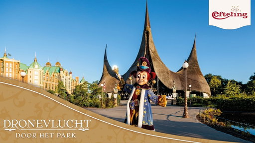 Efteling Dronevlucht - Door het park