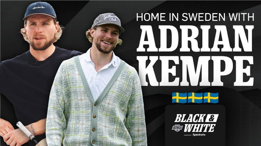 At Home in Sweden with Adrian Kempe! 🇸🇪 | Black & White | LA Kings