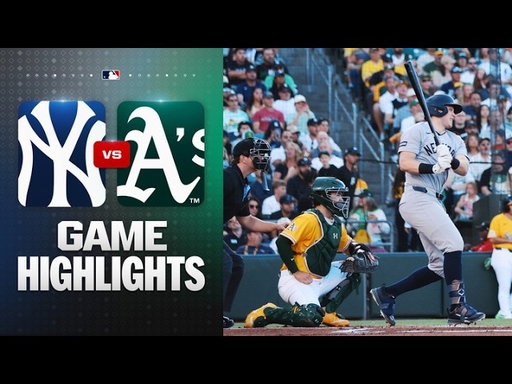 Yankees vs. A's Game Highlights (5/30/26) | MLB Highlights