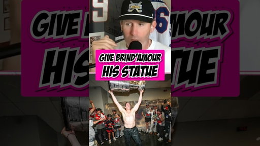 Rod Brind’Amour IS Carolina Hurricanes hockey. Get the man a statue outside the Lenovo Center.
