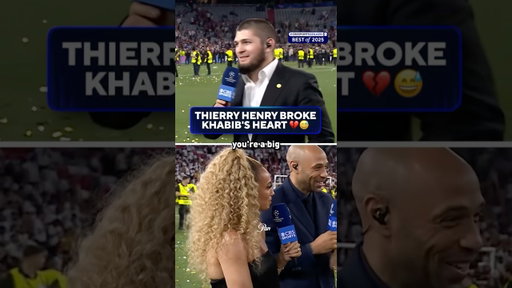 Thierry got scared there for a second 🤣