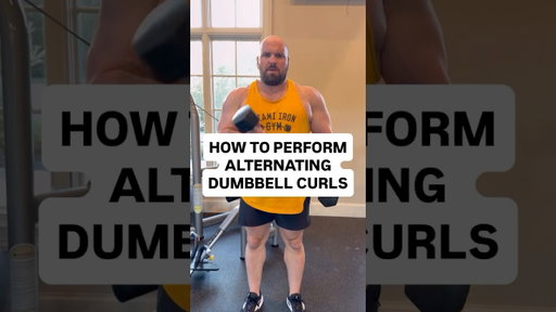 RIGHT✅WRONG❌👉 ALTERNATING DUMBBELL CURLS
