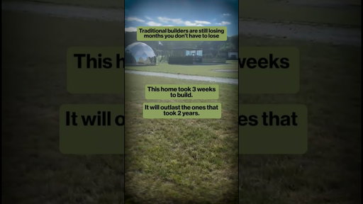 Traditional builders are still losing months you don't have to lose. Read description below..