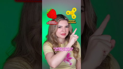 POV: you must pick between two items…#shortsfeed #pov #squishy #fidget