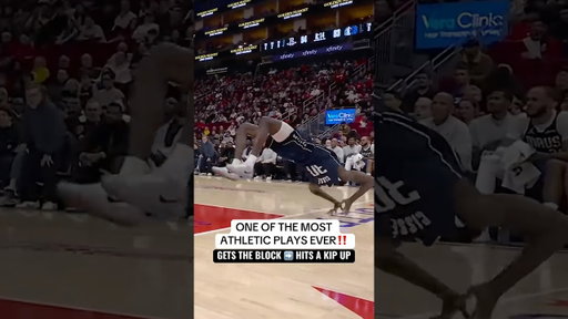 FREAK ATHLETE 😳 #nba #athlete #basketball #dallasmavericks