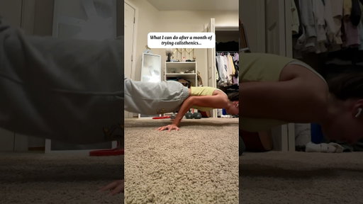 1 month into calisthenics!! Here are some of the skills I’ve acquired 😮💪🏼  #calisthenicsbeginner