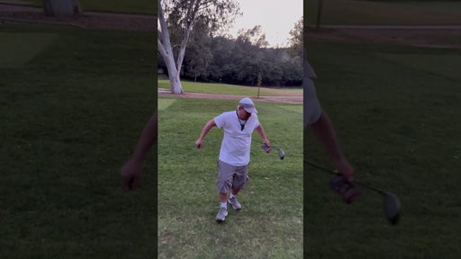 Can I make a hole in one after hitting a blinker? #golf #viral #golfswing #barstool #funny