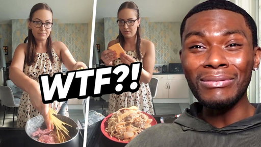 THIS WHITE LADY NEEDS TO STOP COOKING ON TIKTOK