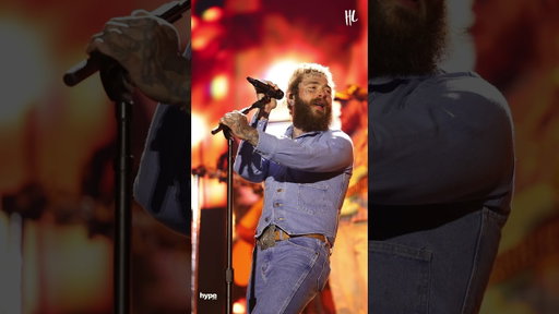 Post Malone performing at the 2026 Stagecoach Festival.🎤(📸: Getty Images)