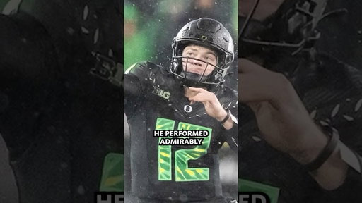 Why Did Oregon Play This Walk On at Quarterback?? 🦆🎯🤔 #oregon #oregonducks