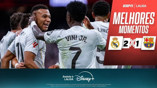 REAL MADRID VENCE 'JOGO MUITO MALUCO' E TENSO CONTRA O BARCELONA NO EL CLÁSICO | MELHORES MOMENTOS