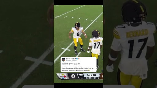 Aaron Rodgers yells at Coach 🤯