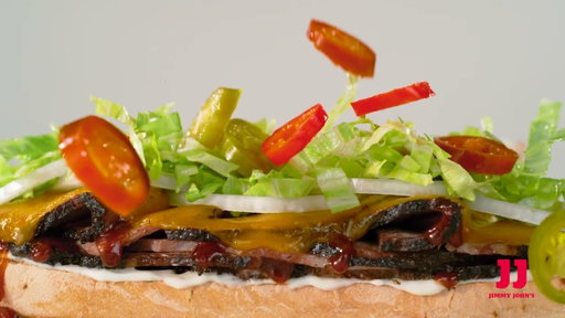 Jimmy John's | Sweet & Spicy BBQ Brisket :06