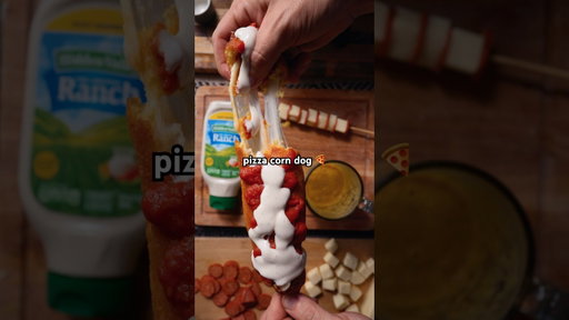 Pizza Corn Dog 🍕
