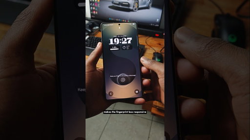 Screen Protectors Cause Fingerprint Lag...