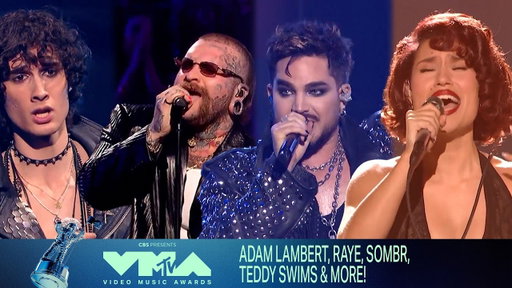 Adam Lambert, Raye, Sombr, Teddy Swims & More Perform a George Michael Tribute | 2026 VMAs