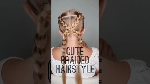 CUTE BRAIDED HAIRSTYLE | products in description below