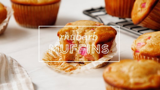 Rhubarb Muffins - Love & Lemons
