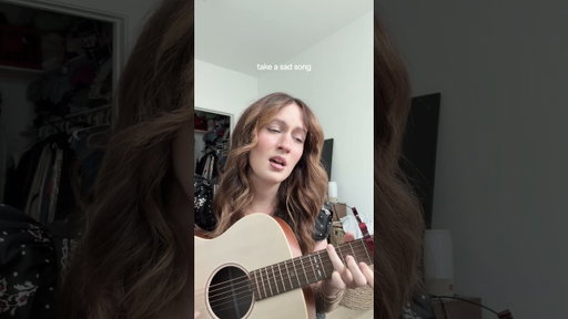 take a sad song and make it better ➡️ take a happy song and make it depressing