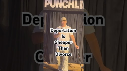 Divorce and Deportation #comedy #divorce #mexicanfood #trump