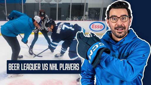 Can a beer leaguer beat an NHL player at ANYTHING?