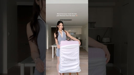 Ballerina pink Rimowa of my dreams 🩰💕 #rimowa