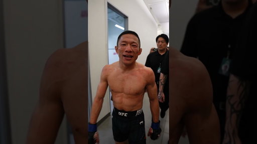 堀口恭司🗣️「応援ありがとうございました！ いいパフォーマンスじゃないけど勝てました！」#UFCVegas113