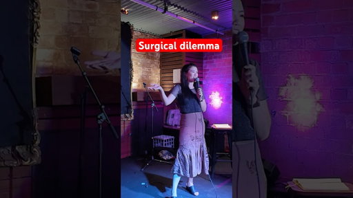 Surgical dilemma - what would you choose? 🤔 Hear more at Comedy Fest in Melbourne 6-19 April!