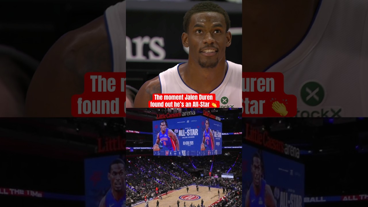 All smiles for Jalen Duren 🙌